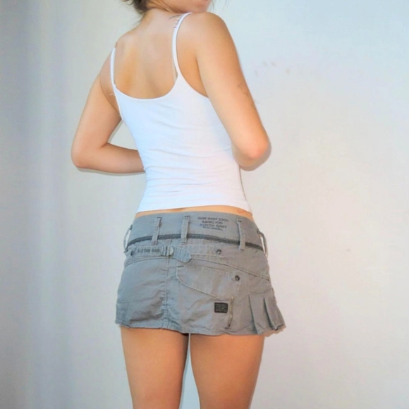 G-Star Gray Denim Skirt - Picture 4 of 7